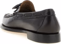Brown Cowhide Slip-On Loafers 3