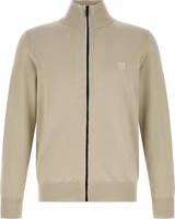 Beige Cotton Cardigan 1