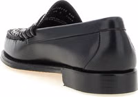 Bicolor Cowhide Slip-On Loafers 3