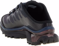 Black Polyester Athletic Sneakers 3