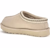 Beige Leather Mules 3