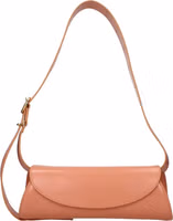 Pink Leather Crossbody Bag 1