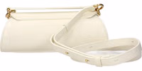 Beige Leather Handbag 2