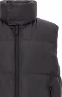 Black Polyester Sleeveless Jacket 3