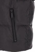 Black Polyester Sleeveless Jacket 4