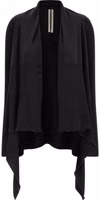 Black Cotton Cardigan 1