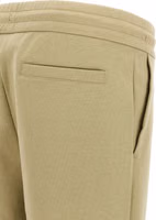 Beige Cotton Joggers (Workout Pants) 4