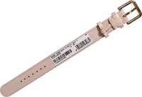 Pink Embossed Leather Gold Buckle Belt Strap Bracelet 3