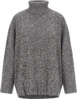 Gray Polyester Cardigan 1