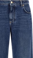 Blue Cotton Relaxed Fit Jeans 3