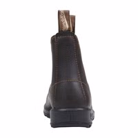 Brown Leather Ankle Boots 4