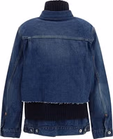 Blue Cotton Denim Jacket 2
