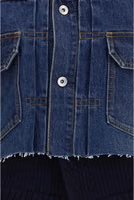 Blue Cotton Denim Jacket 3