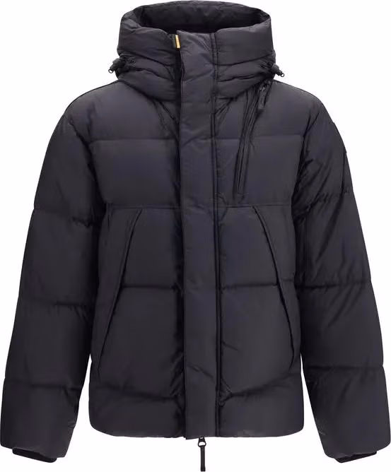 Black Goose Down Full-Length Jacket