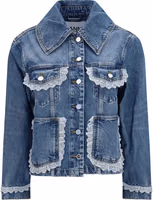 Blue Cotton Denim Jacket 1