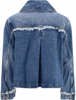 Blue Cotton Denim Jacket 2