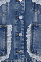 Blue Cotton Denim Jacket 3