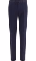 Blue Elastane Casual Pants 1