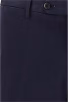 Blue Elastane Casual Pants 3