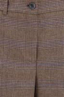 Brown Wool Oves Aries Casual Pants 3