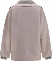 Beige Wool Oves Aries Full-Length Jacket 2