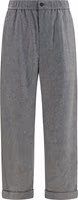 Gray Wool Oves Aries Casual Pants 1