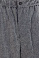 Gray Wool Oves Aries Casual Pants 3