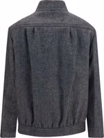 Gray Wool Oves Aries Shell Jacket 2