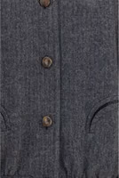 Gray Wool Oves Aries Shell Jacket 3