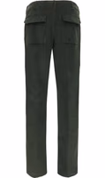 Bicolor Cotton Casual Pants 2