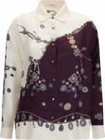 Multicolor Silk Pattern Shirt 1