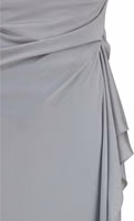 Gray Viscose Casual Dress 3