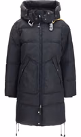 Black Goose Down Full-Length Jacket 1