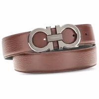 Brown Calf Leather Bos Taurus Belt 1
