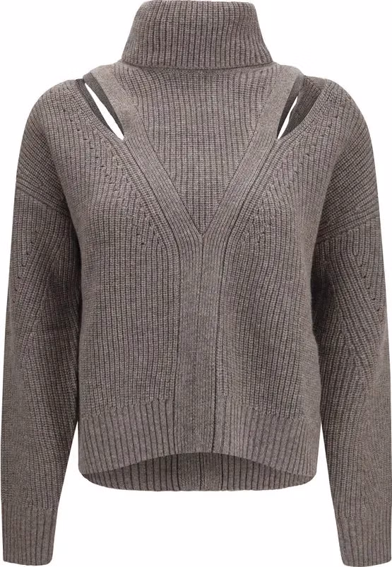 Beige Wool Oves Aries Sweatshirt