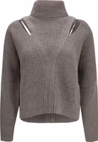 Beige Wool Oves Aries Sweatshirt 1