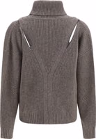 Beige Wool Oves Aries Sweatshirt 2