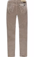 Brown Cotton Casual Pants 2