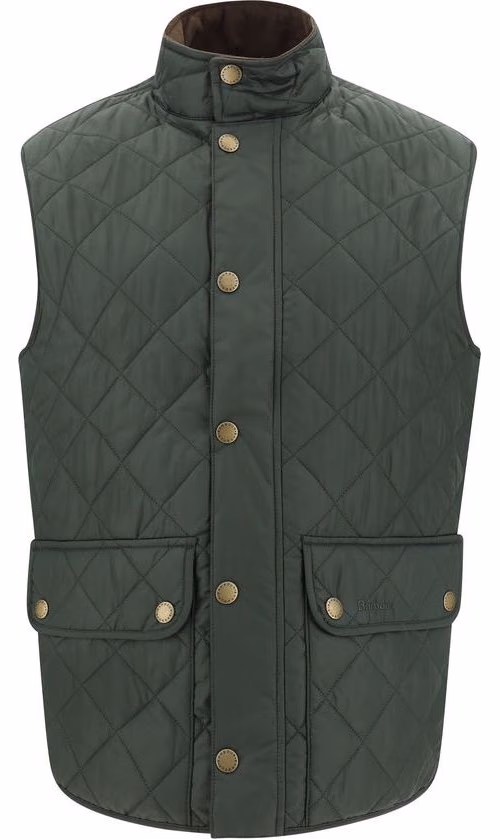 Bicolor Polyamide Sleeveless Jacket