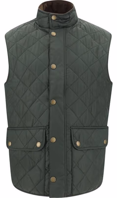 Bicolor Polyamide Sleeveless Jacket