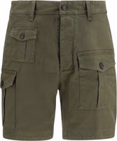 Bicolor Cotton Bermuda Shorts 1