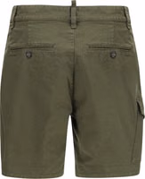 Bicolor Cotton Bermuda Shorts 2