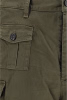 Bicolor Cotton Bermuda Shorts 3