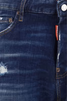 Blue Cotton Bermuda Shorts 3