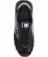 Black Calf Leather Bos Taurus Athletic Sneakers 4