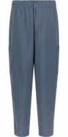 Gray Wool Cargo Pants 1
