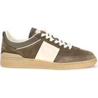 Bicolor Calf Leather Bos Taurus Low Top Sneakers 1
