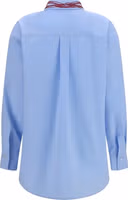 Blue Cotton Dress Shirt 2