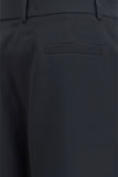 Black Silk Casual Pants 3