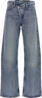Blue Cotton Relaxed Fit Jeans 1